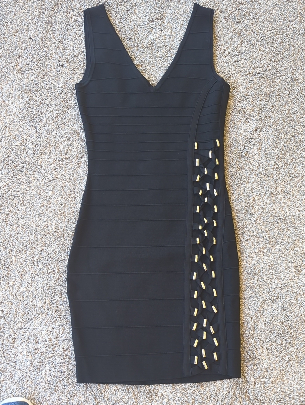 Guess L.A. Bandage Cocktail Dress - Black S